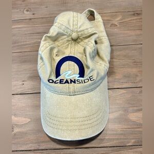 Oceanside, adjustable baseball cap, beige